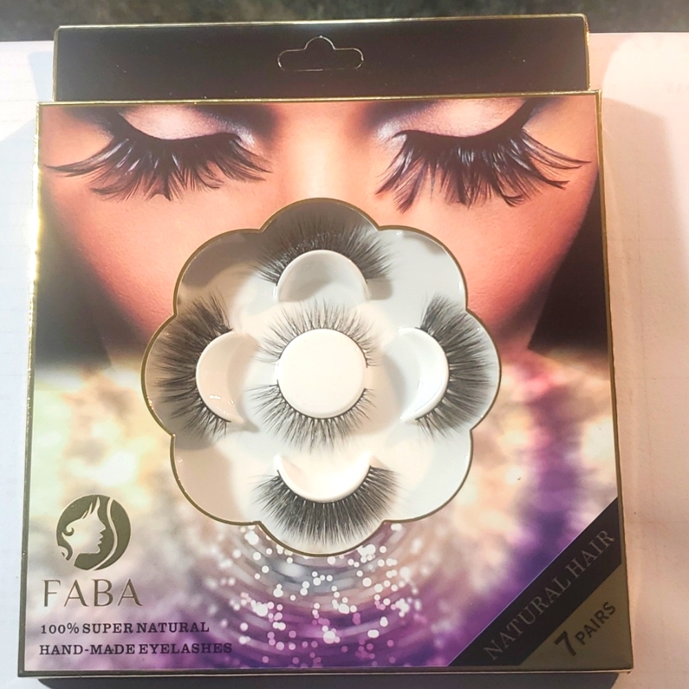 Eyelashes  7 new pairs